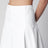 White flared Triangle skirt