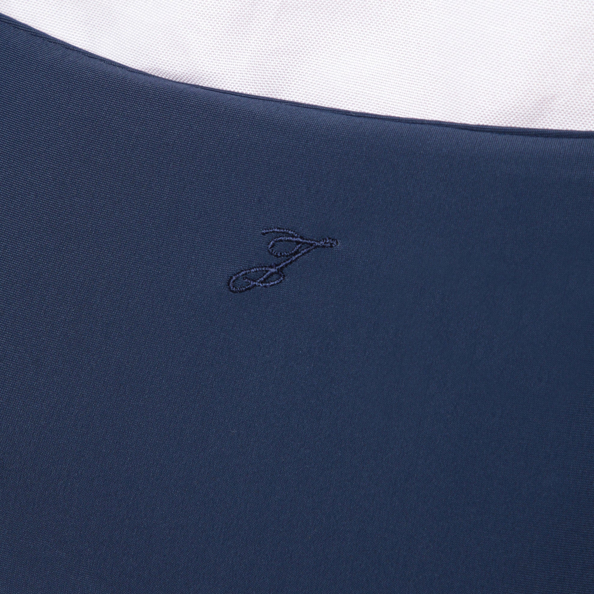 Minigonna La Mini Jupe Playa con volant navy
