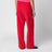 Pantaloni rosso scuro in velluto a coste