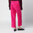 Pantaloni cropped Cadillac rosa in velluto a coste