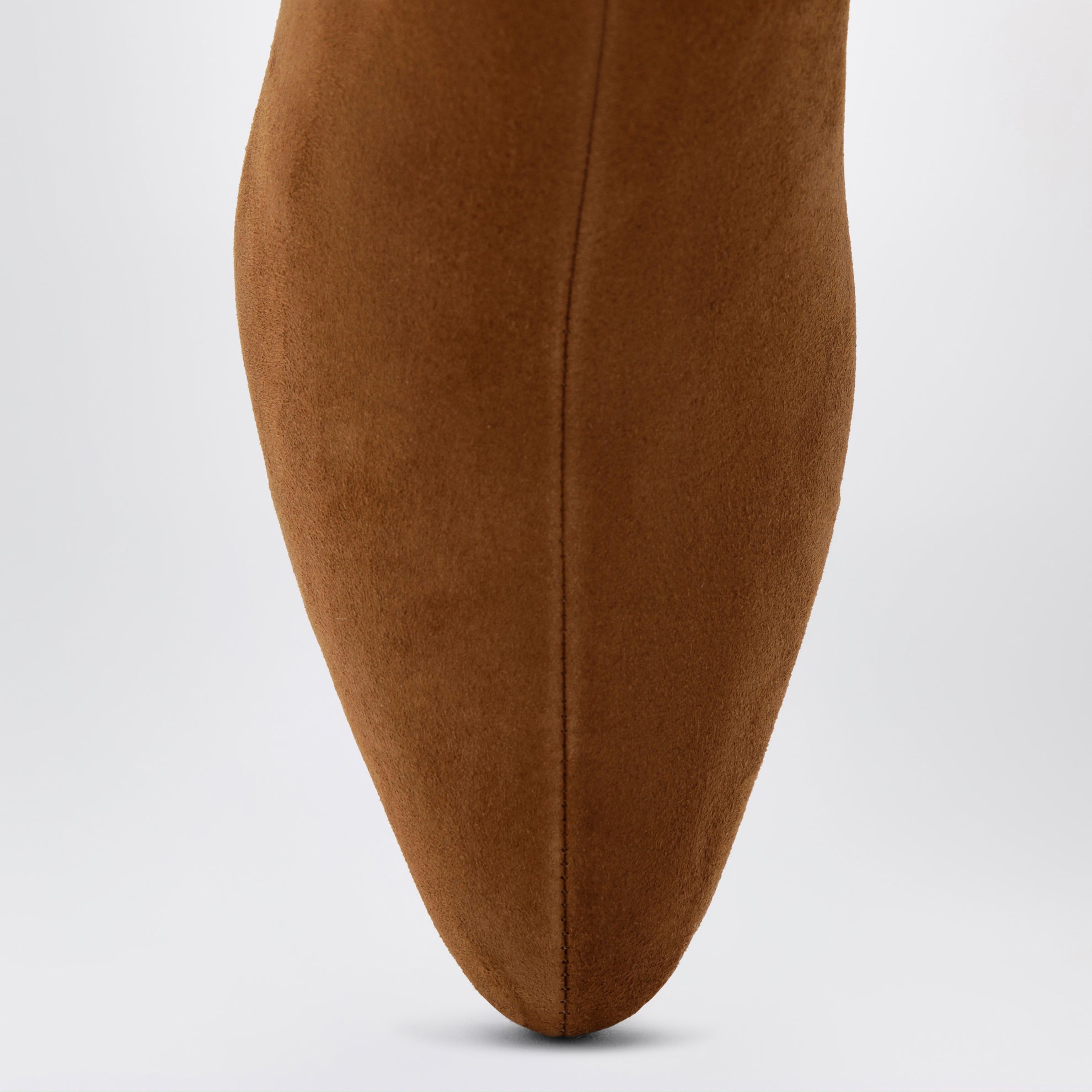 Sloan Stiefeletten in Kastanienbraun aus Veloursleder
