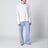 T-shirt a manica lunga bianca