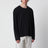 T-shirt a manica lunga nera