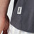 T-shirt a manica corta nera slavata