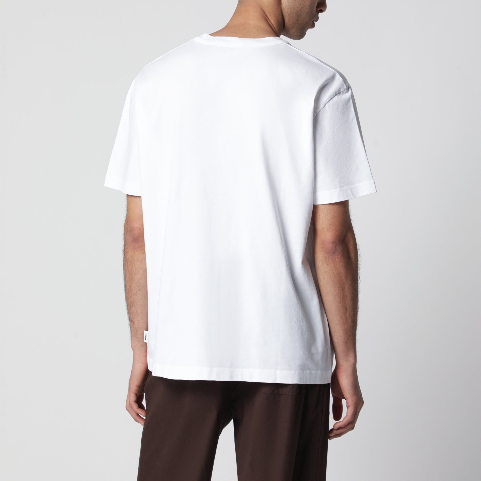 T-shirt a manica corta bianca