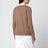 Camel wool cardigan