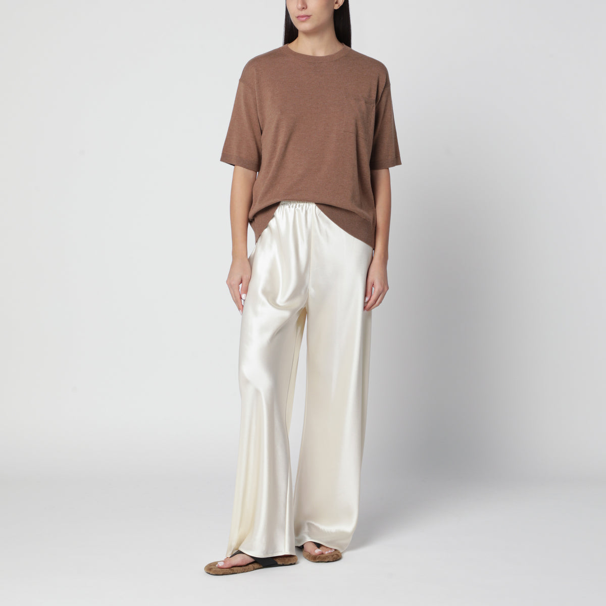 Aurelia camel-colored wool sweater