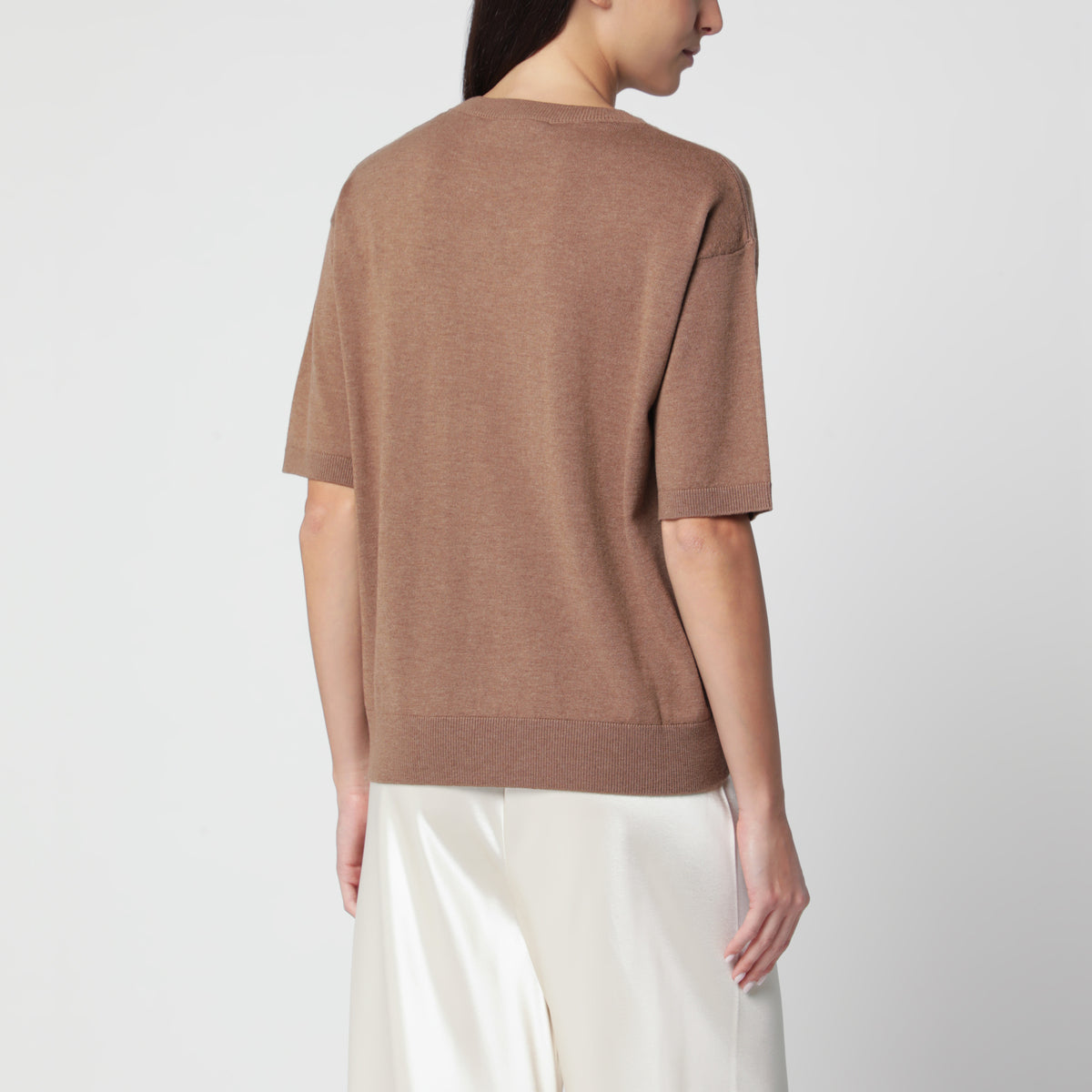 Aurelia camel-colored wool sweater