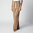 Hose aus Baumwolljersey in Camel