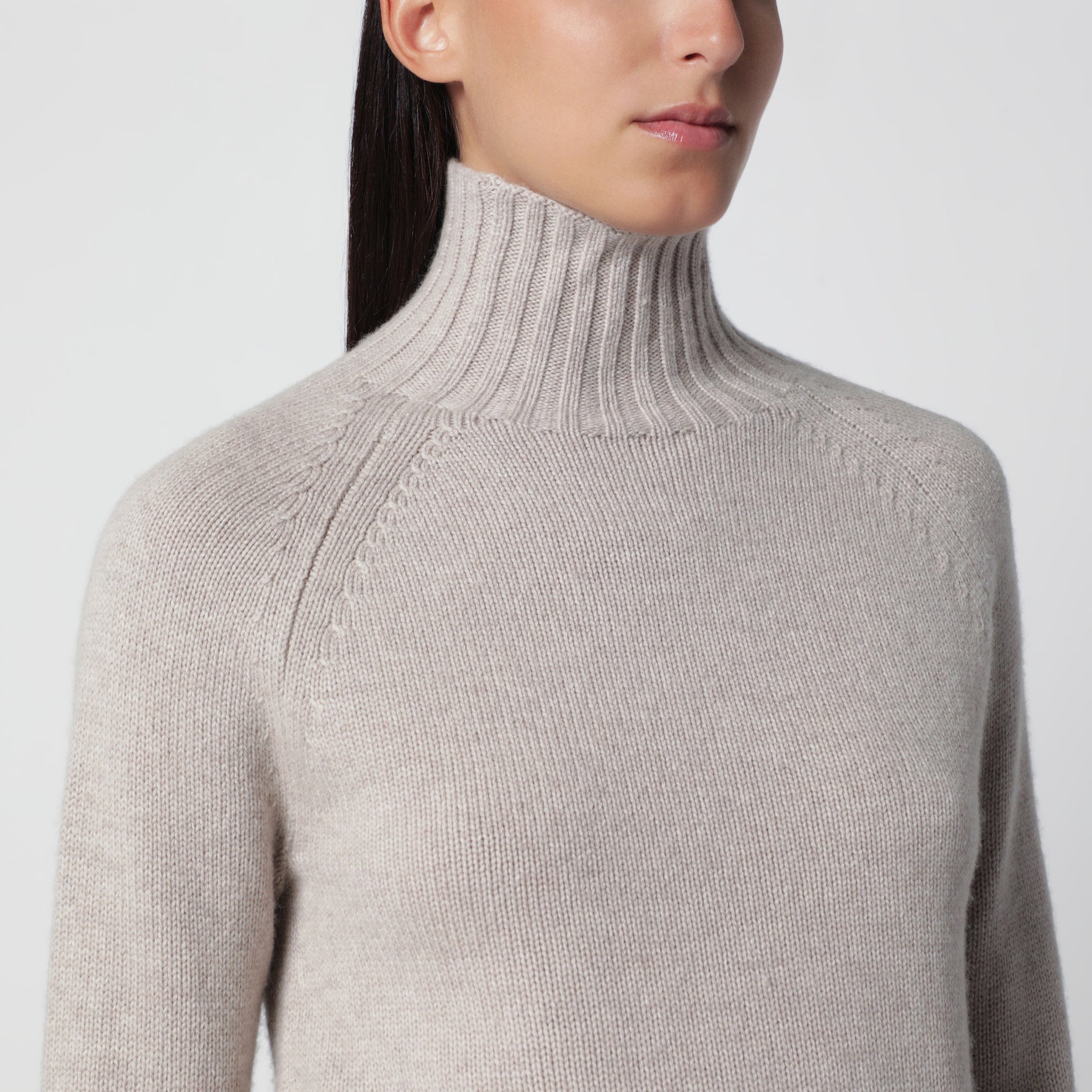 Rollkragenpullover Cachà aus Wolle und Kaschmir