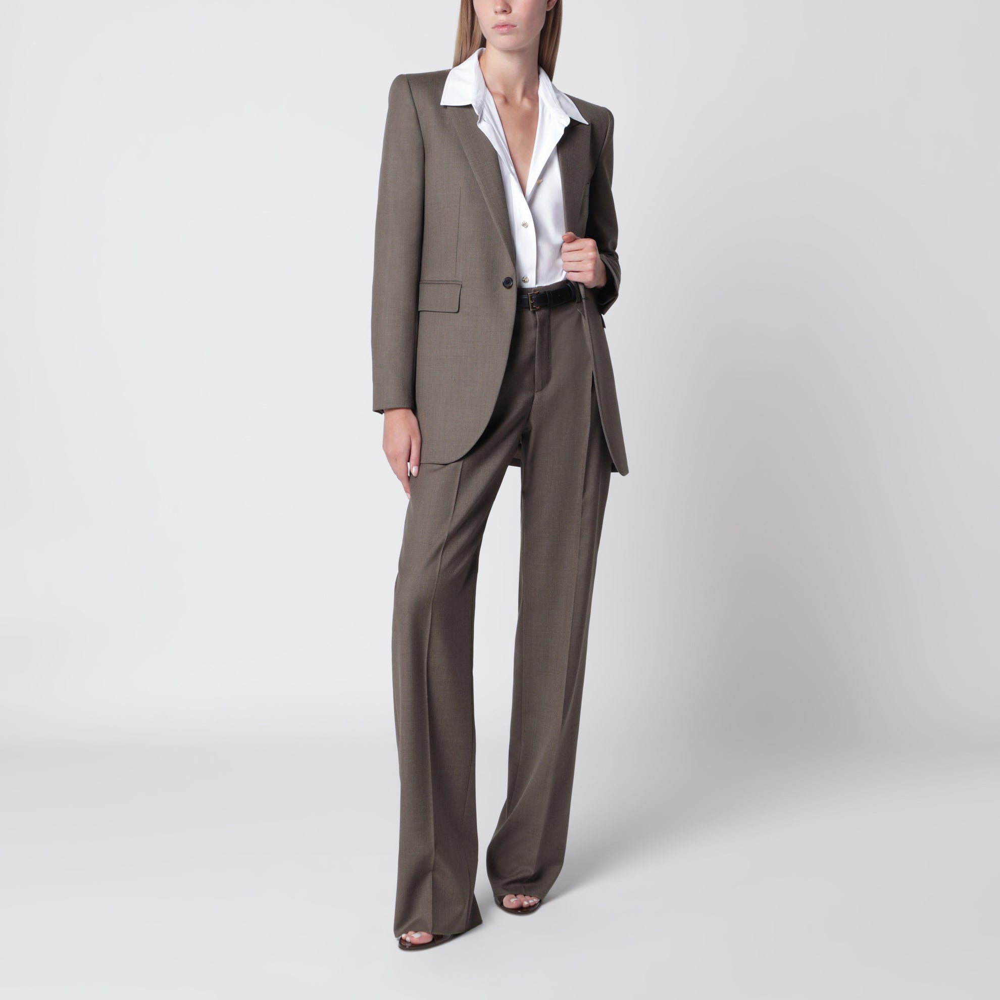 Camicia bianca in cotone
