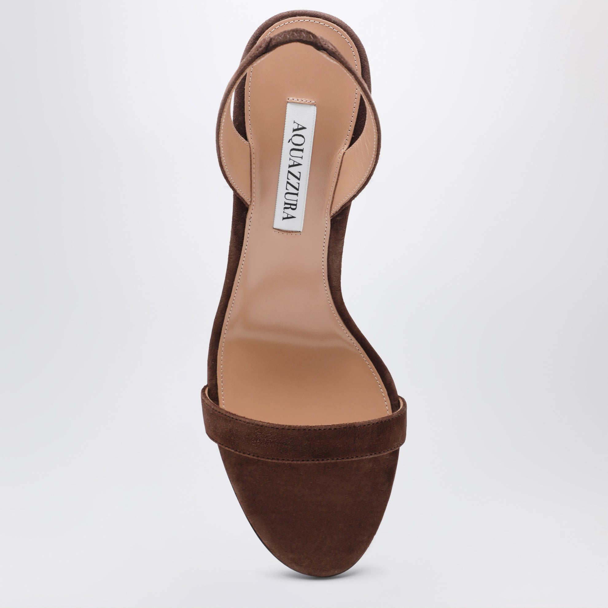Sandali con tacco medio So Nude color Espresso