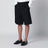 Black Camargue cotton canvas shorts