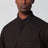 Brown linen overshirt