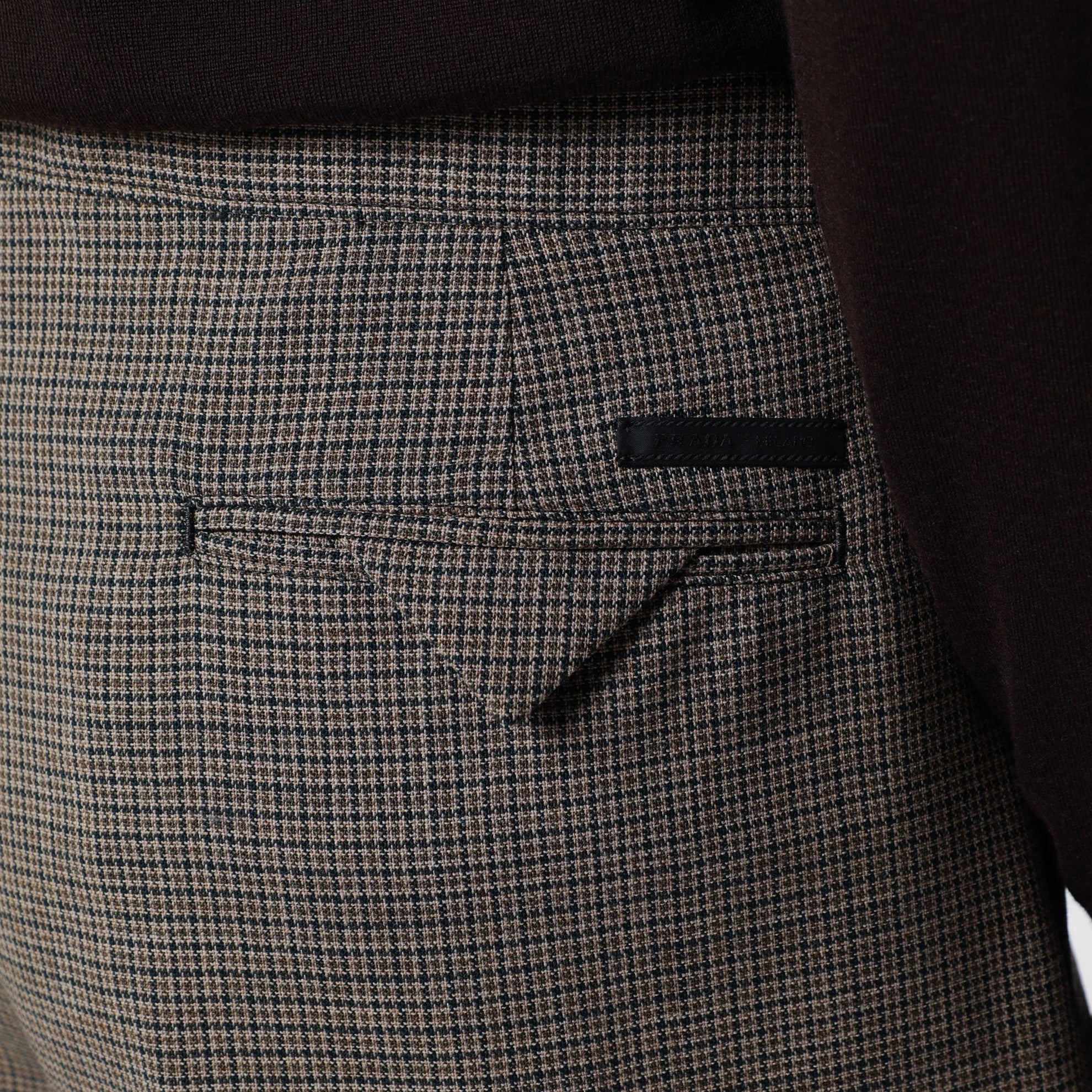Pantalon en laine vert forêt