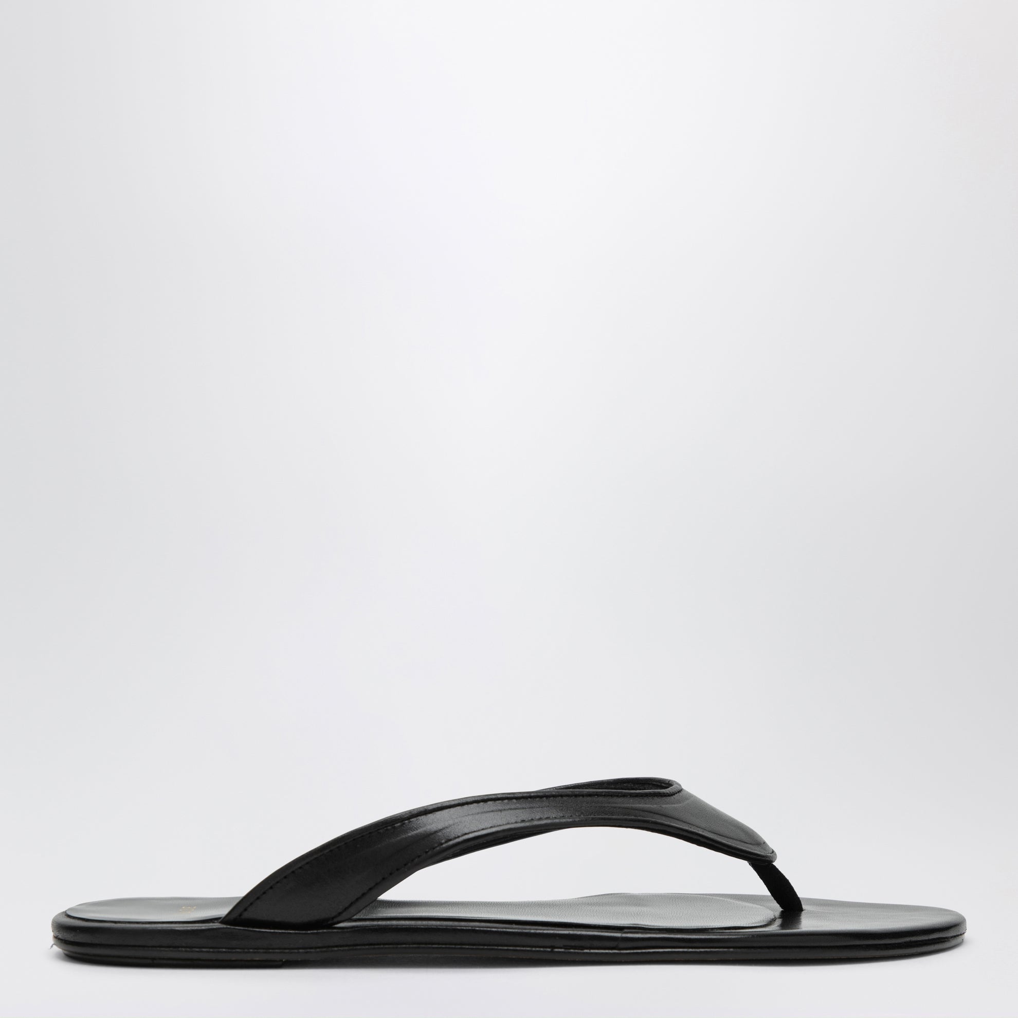Sandalo Rue in pelle nera