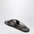 Brown leather flip-flop sandals