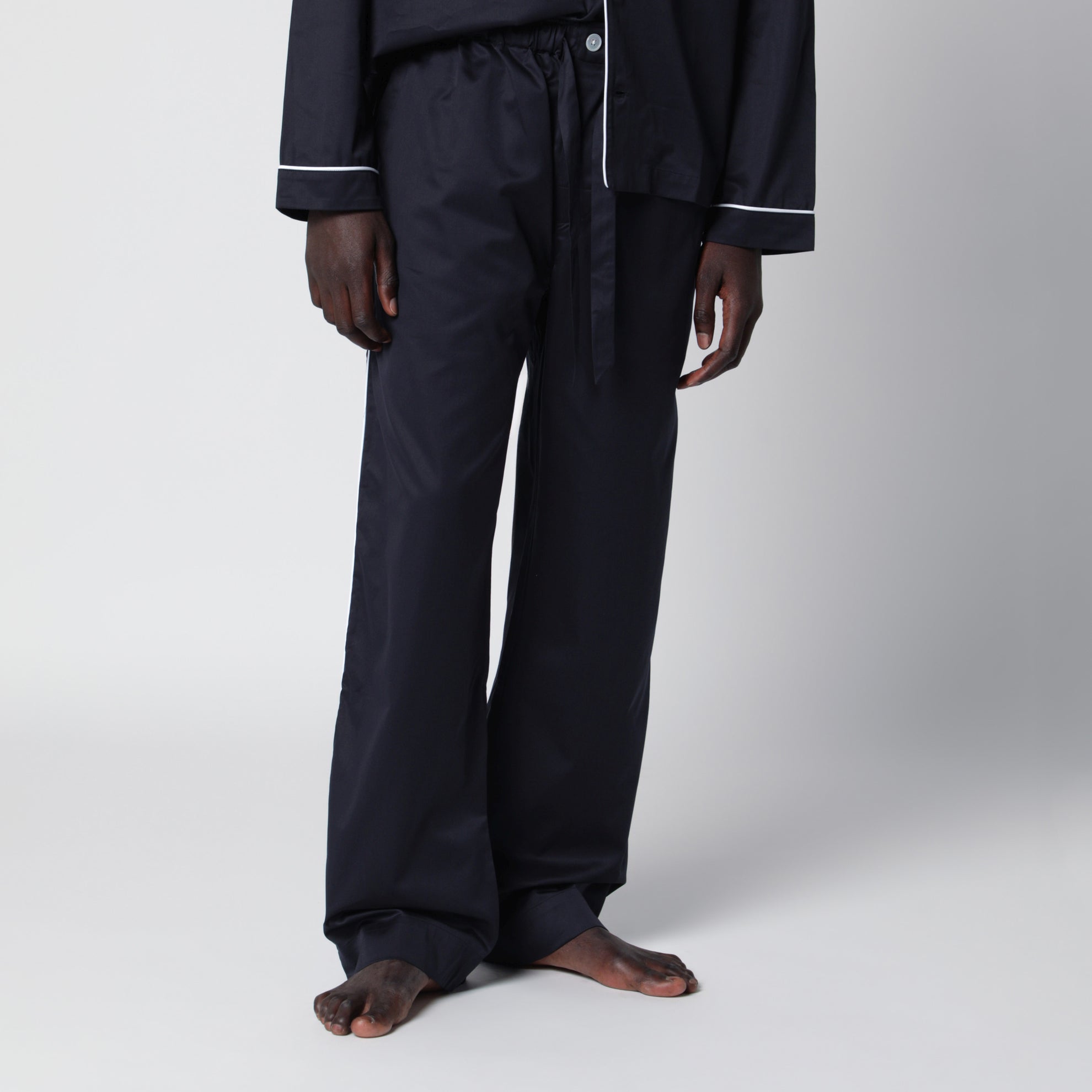 Pantalon de pyjama bleu