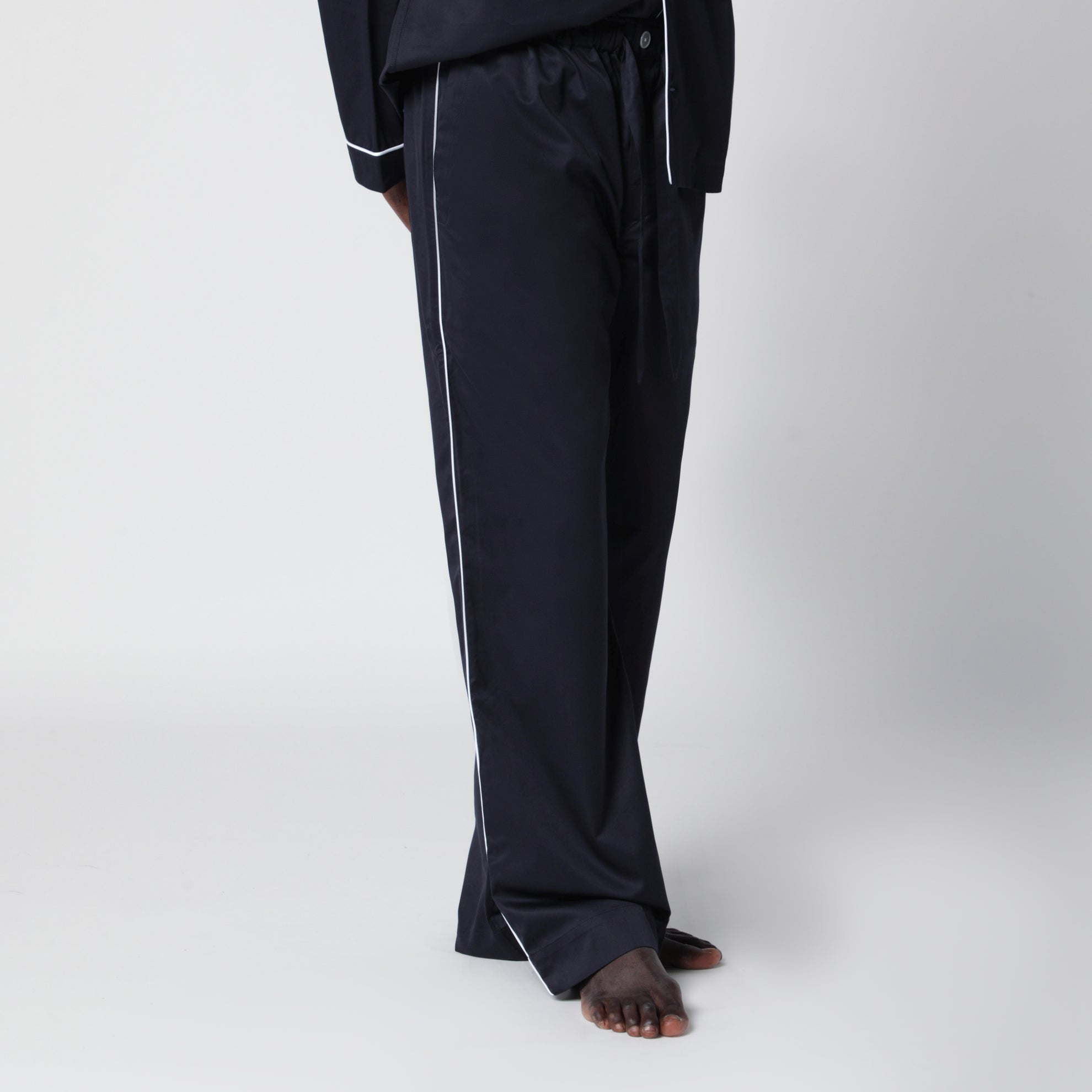 Pantalon de pyjama bleu