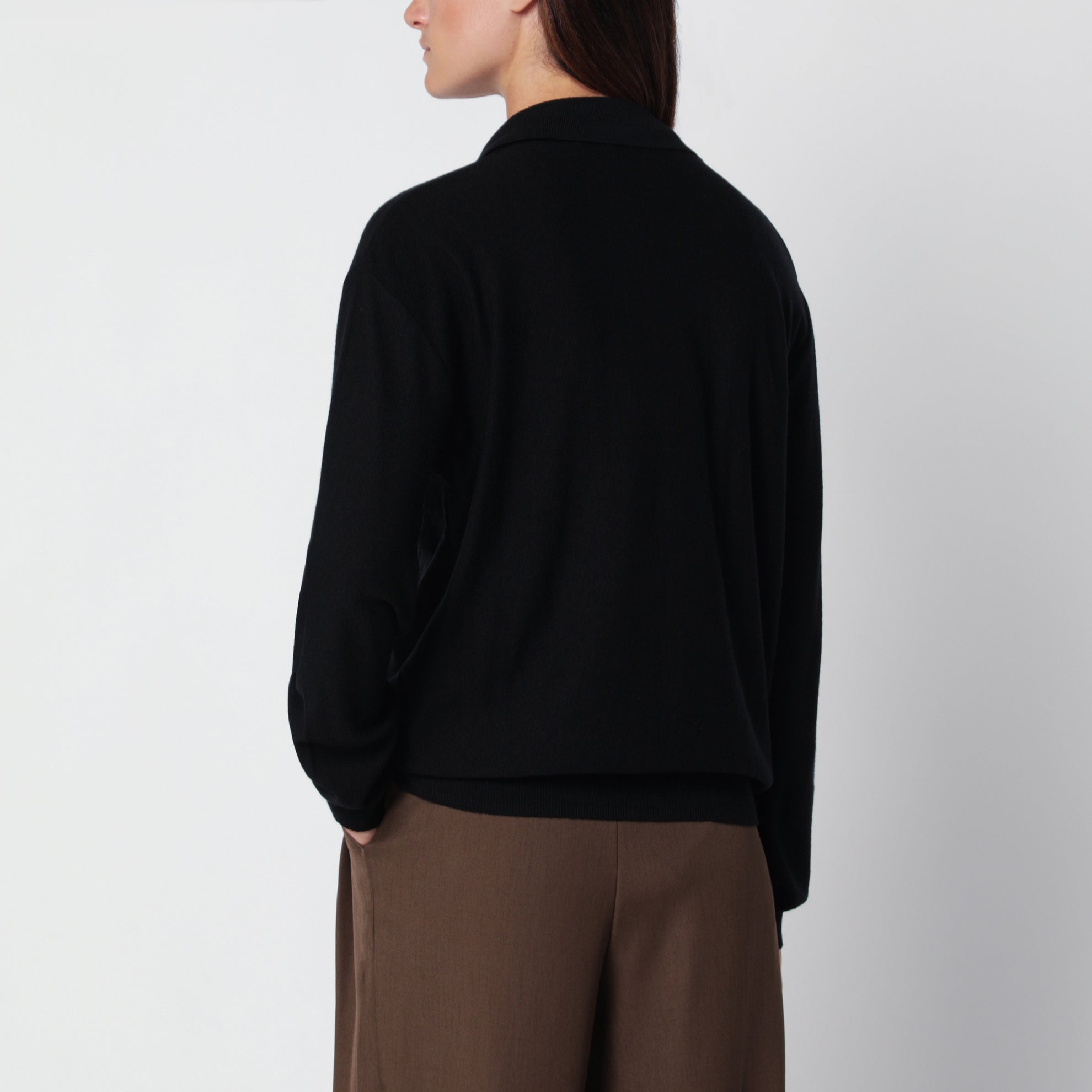 Cardigan Fabbie noir en laine