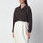 Brown Fabbie wool cardigan