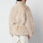 Ilaria beige Kunstpelzjacke