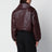 Bomber Eleni burgundy in eco pelle