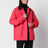 Veste utility Baia rouge en coton
