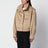 Bomber Barlow Flight beige en sergé