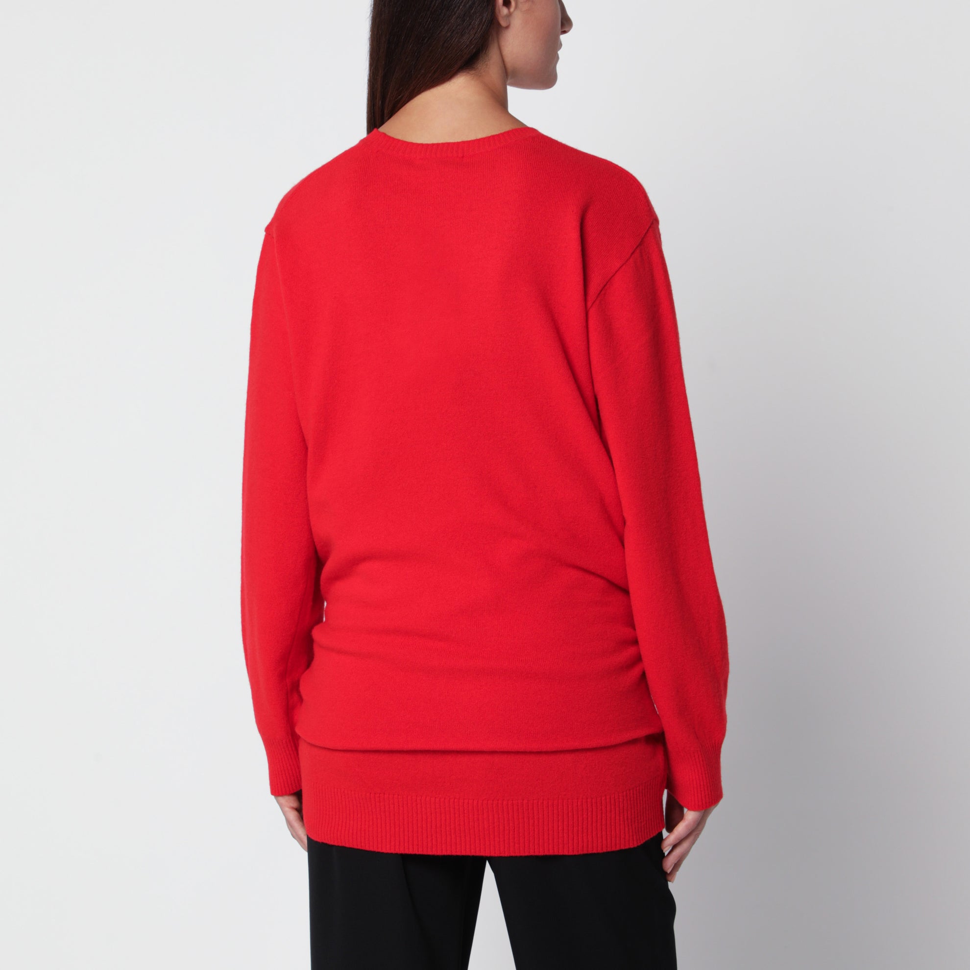 Tio roter Pullover aus Wollmischung