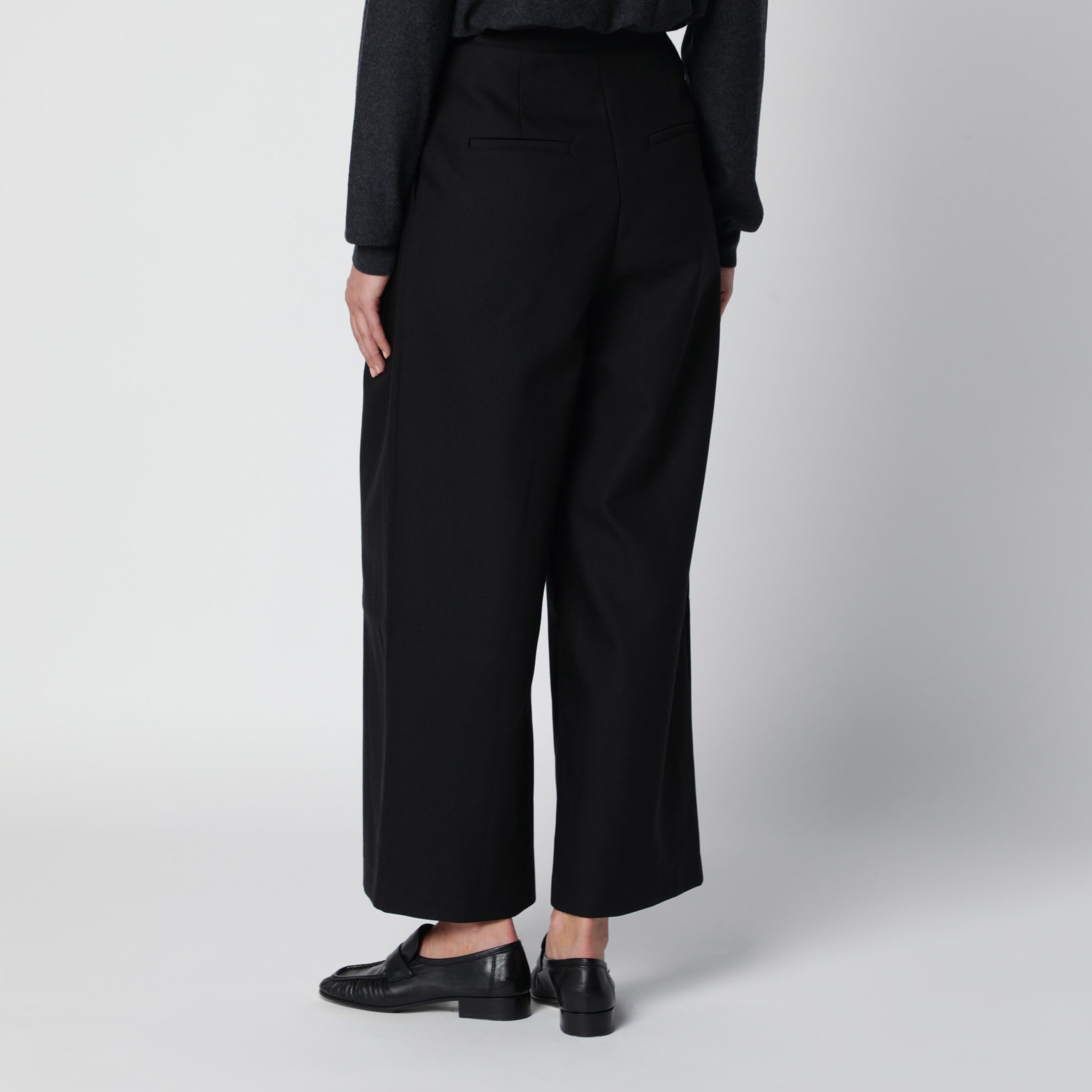 Pantalon large Leiko noir