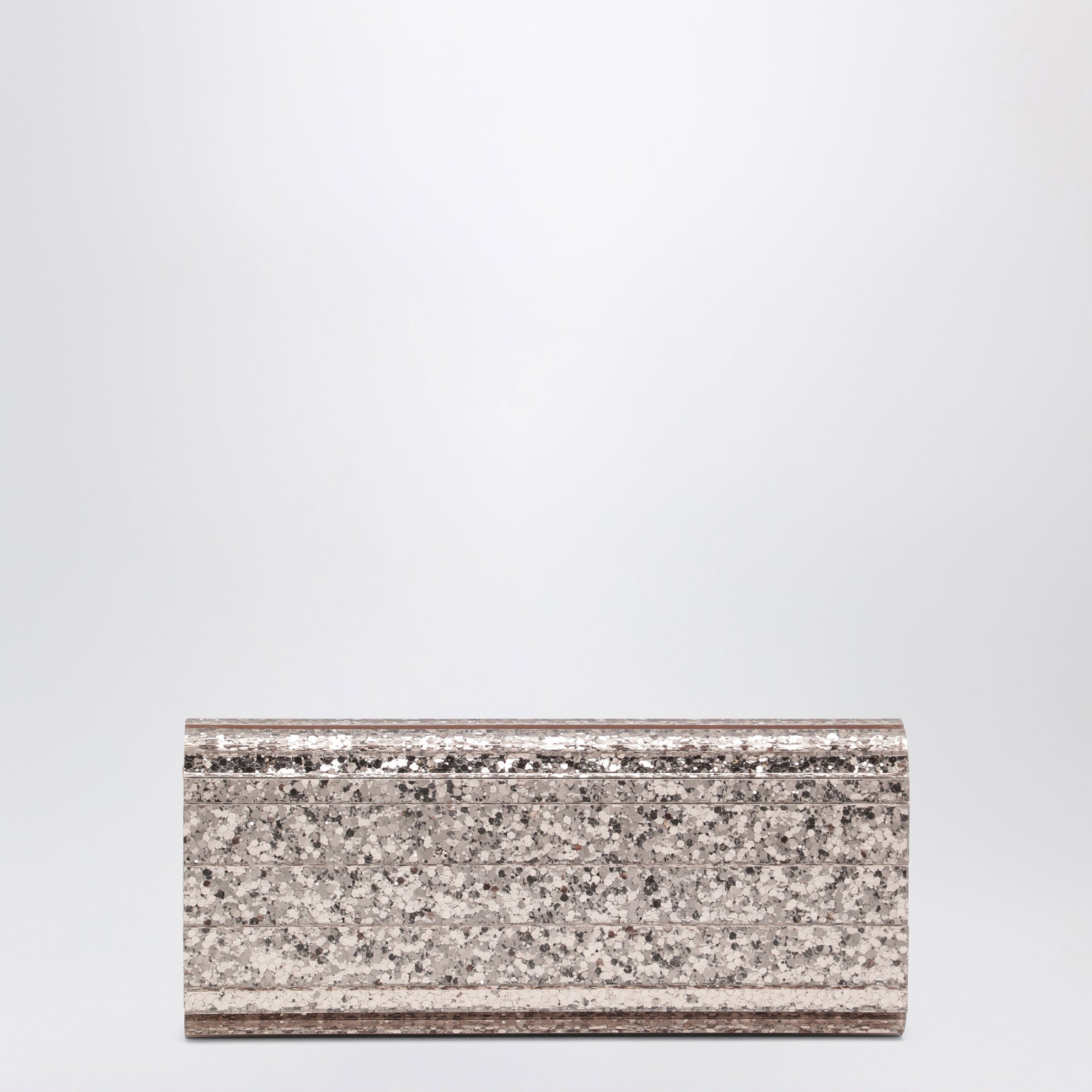Pink Sweetie Glitter Fabric Clutch