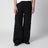 Pantalon cargo Field ample en oxford coton-nylon noir