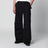 Pantaloni cargo Field wide in cotone nero