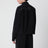 Piping cowboy jacket in stretch polyester black