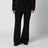Polyester Piping Cowboy Pants in Black