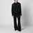 Polyester Piping Cowboy Pants in Black