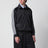 Jacquard polyester track jacket in charcoal
