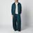 Jacquard polyester track jacket with zip in green
