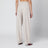 Trousers in ivory melange