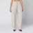 Trousers in ivory melange