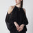 Black off-shoulder blouse