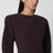 Abito midi rouge noir con spalle arrotondate