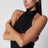 Robe longue Tish noire en cupro
