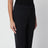 Gladys black virgin wool gabardine trousers