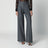 Graue Hose mit weitem Bein