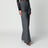 Graue Hose mit weitem Bein
