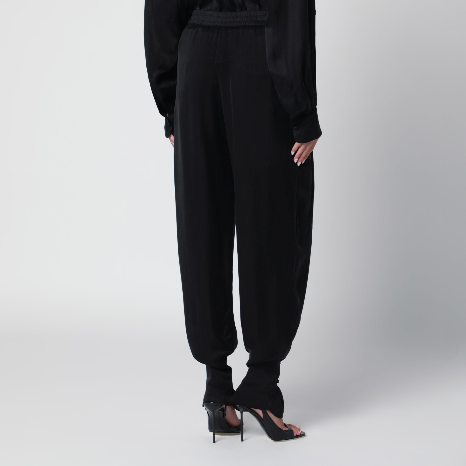 Renee Hose schwarz aus Cupro