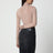 Body dolcevita rosa blush in jersey stretch