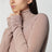 Body dolcevita rosa blush in jersey stretch